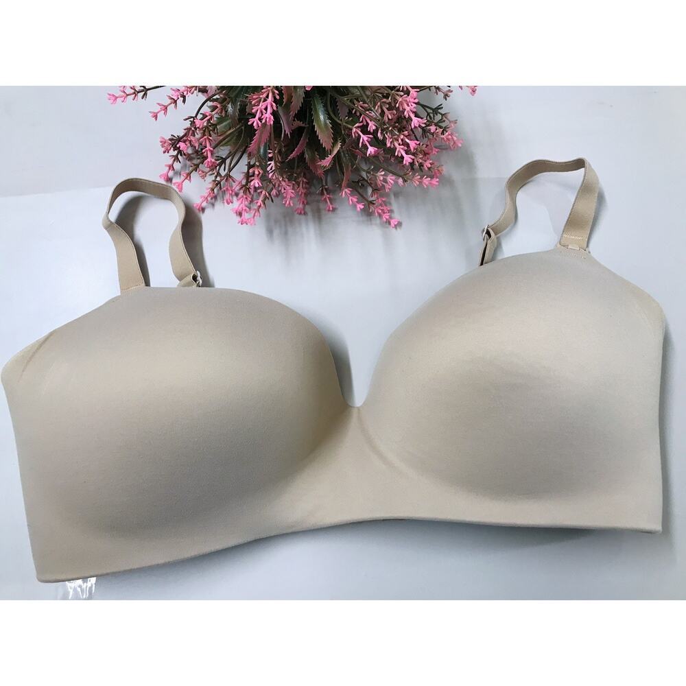 Soma Women's Enbliss Nursing Wireless Bra 36DDD Warm Amber Lightly Lined NWOT